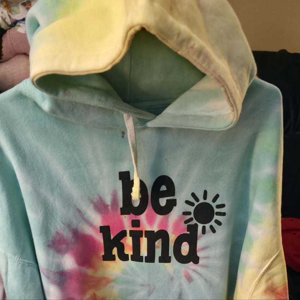 Tie-Dye 'Be Kind' Hoodie